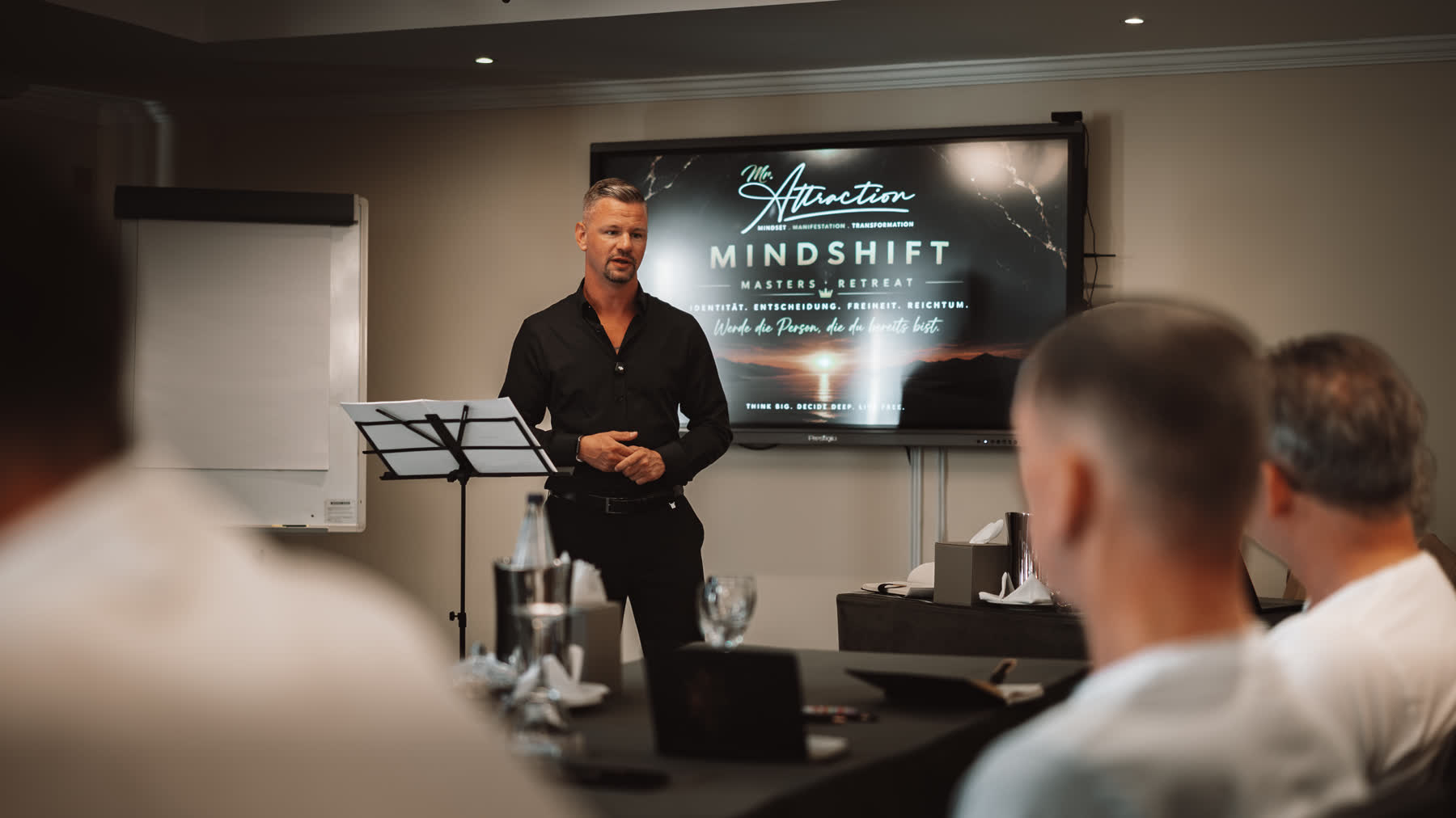 Michael Heister im MindShift-Seminar auf Zypern